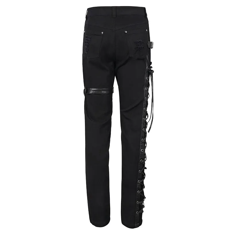 PT161 Distressed men trousers