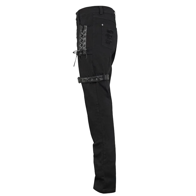 PT161 Distressed men trousers