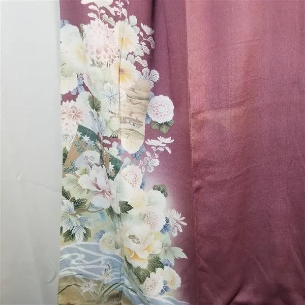 "Mirror Design" Vintage Kimono