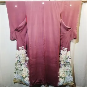 "Mirror Design" Vintage Kimono