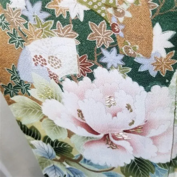"Mirror Design" Vintage Kimono