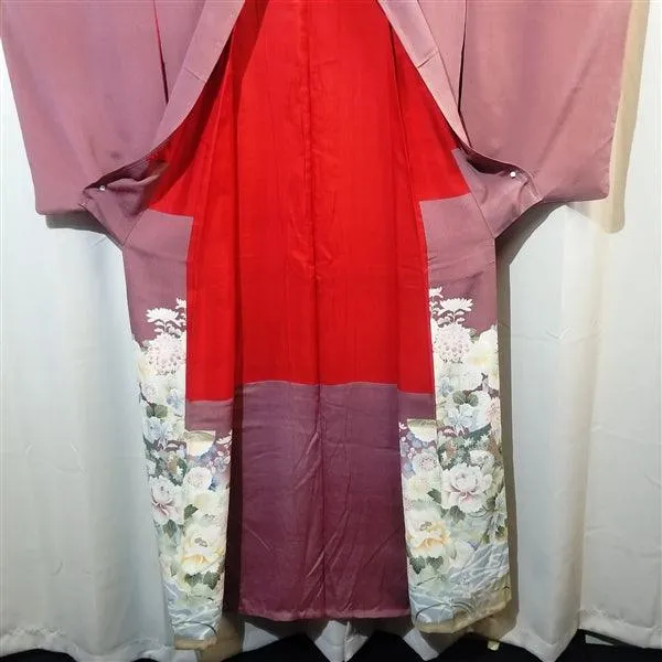 "Mirror Design" Vintage Kimono