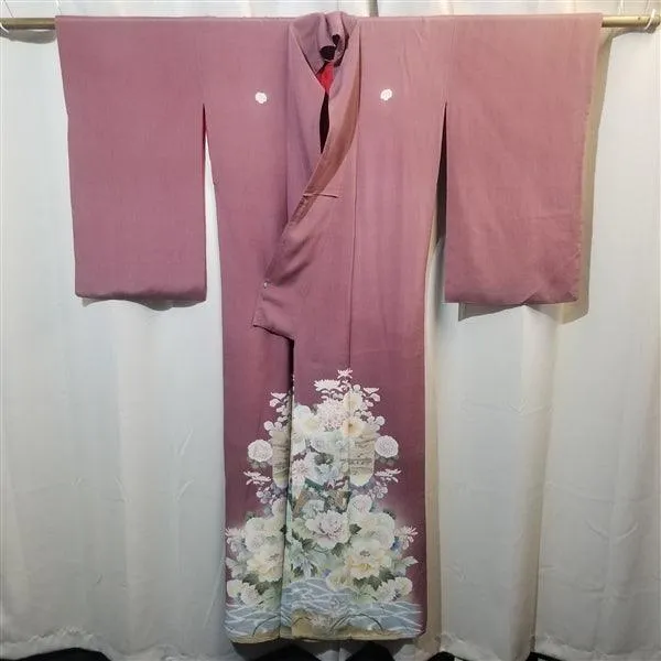 "Mirror Design" Vintage Kimono
