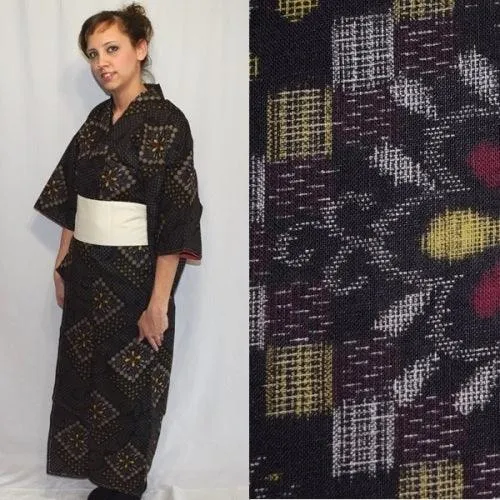 "Oshima Diamonds" Woman's Kimono