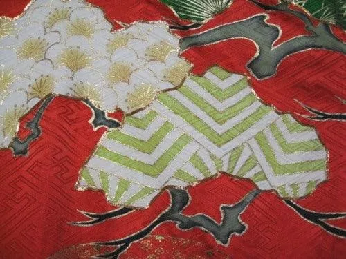 "Pine and Dandy" Wedding Kimono (Kakeshita)