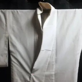 "Solid White" Vintage Japanese Kimono