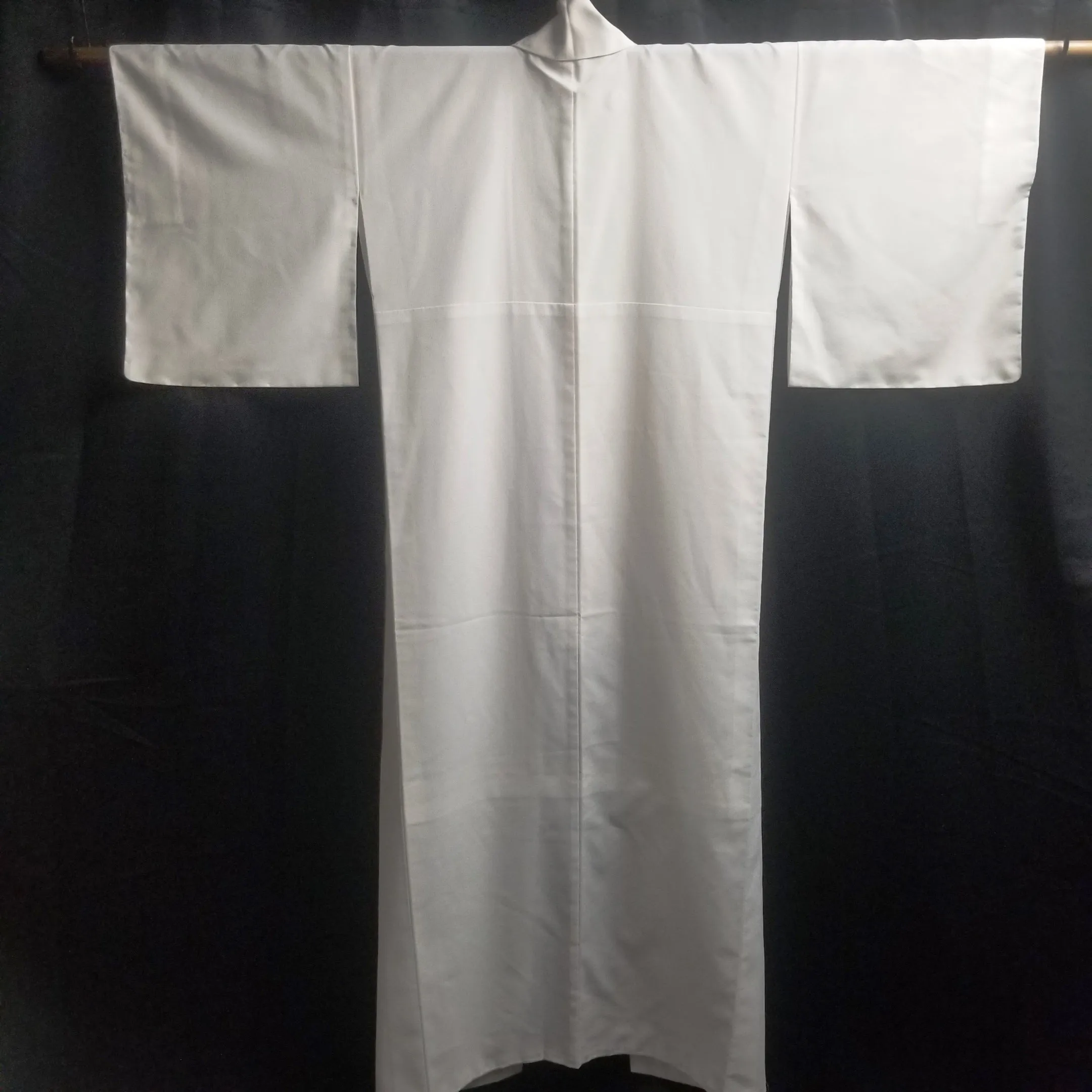 "Solid White" Vintage Japanese Kimono