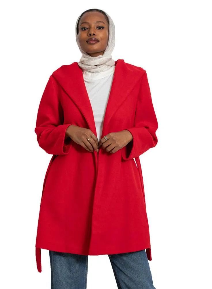 Racing Red Feather Jacket