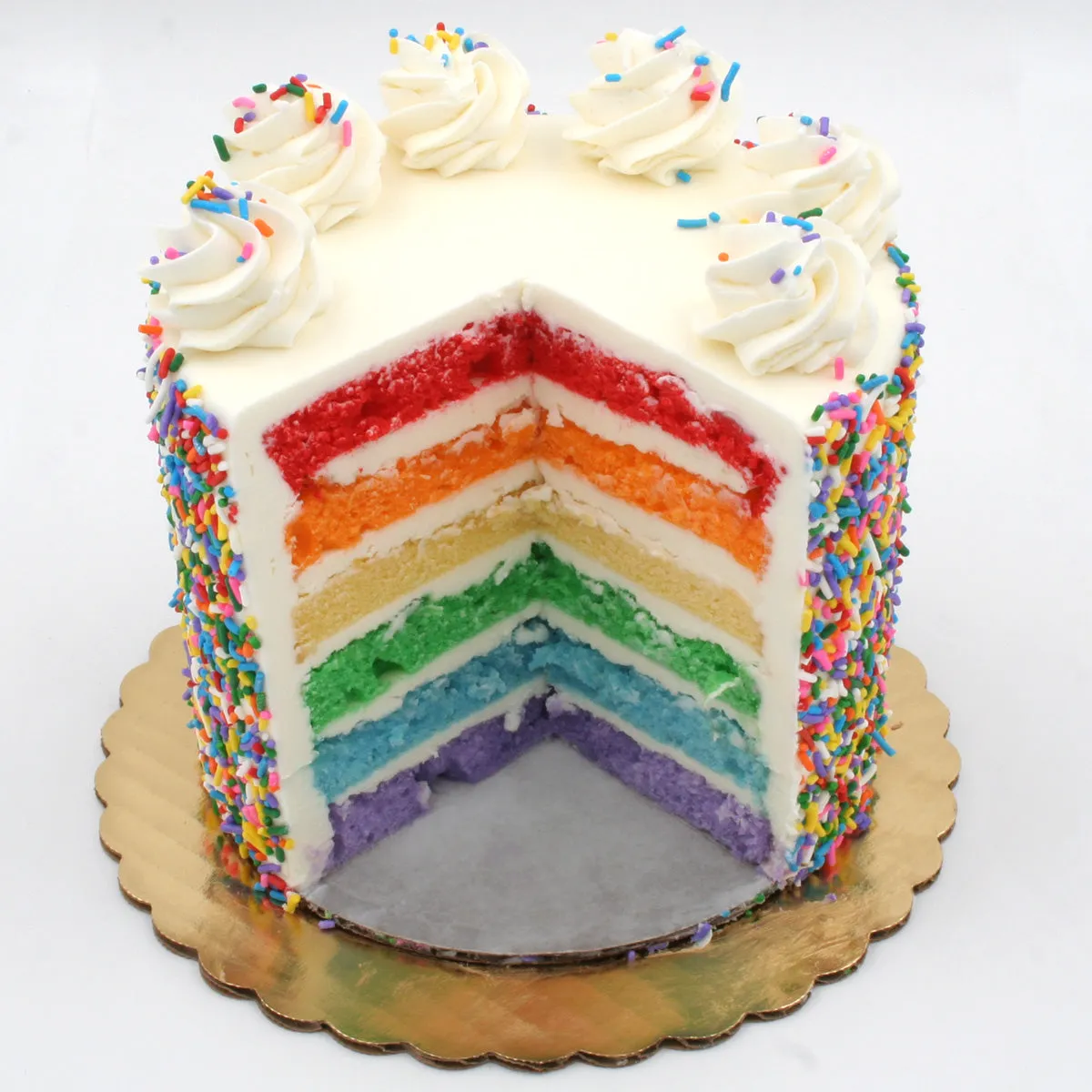 Rainbow Layer Cake