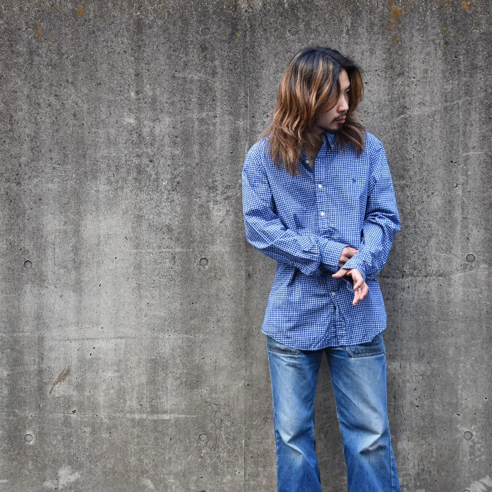 Ralph Lauren/ラルフローレン “SLIM FIT” チェック ボタンダウンシャツ　230529