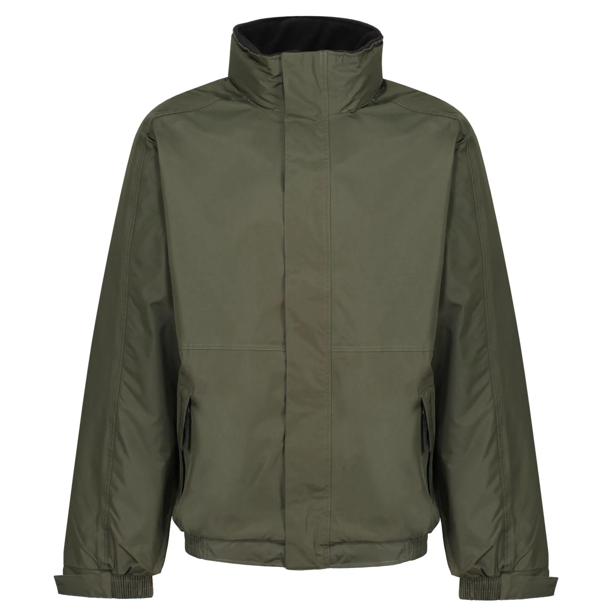 Regatta Professional Mens Dover Fleece Lined Waterproof Insulated Bomber Jacket( 2 of 2- Red, Burgundy, Green)