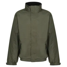 Regatta Professional Mens Dover Fleece Lined Waterproof Insulated Bomber Jacket( 2 of 2- Red, Burgundy, Green)