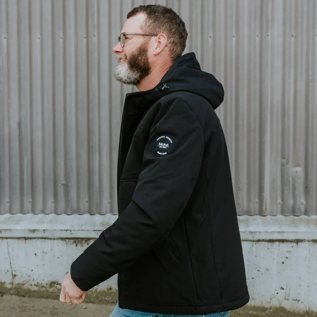 Remy Men's Softshell Jacket - Black