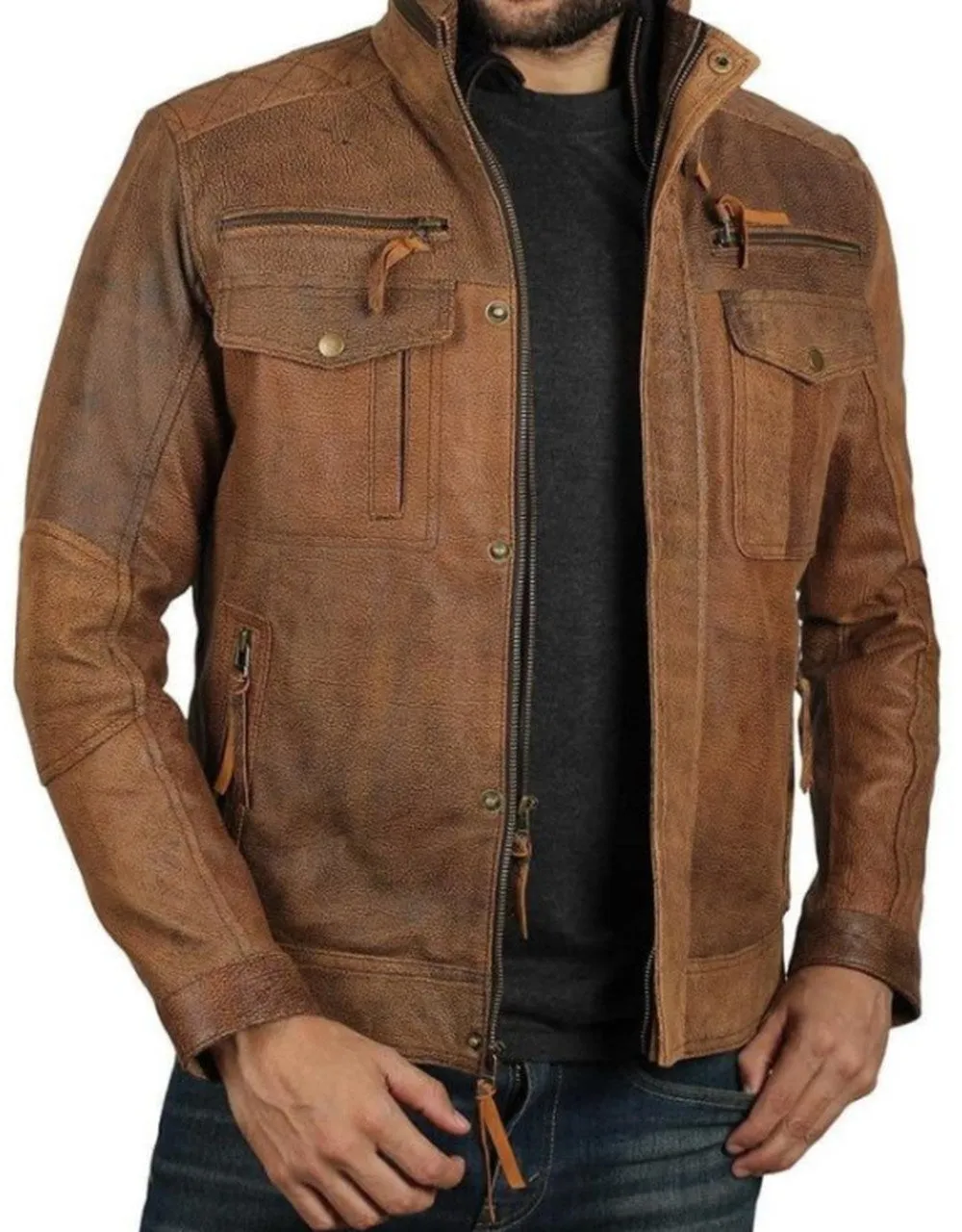 Rider Motorcycle Leather Jacket