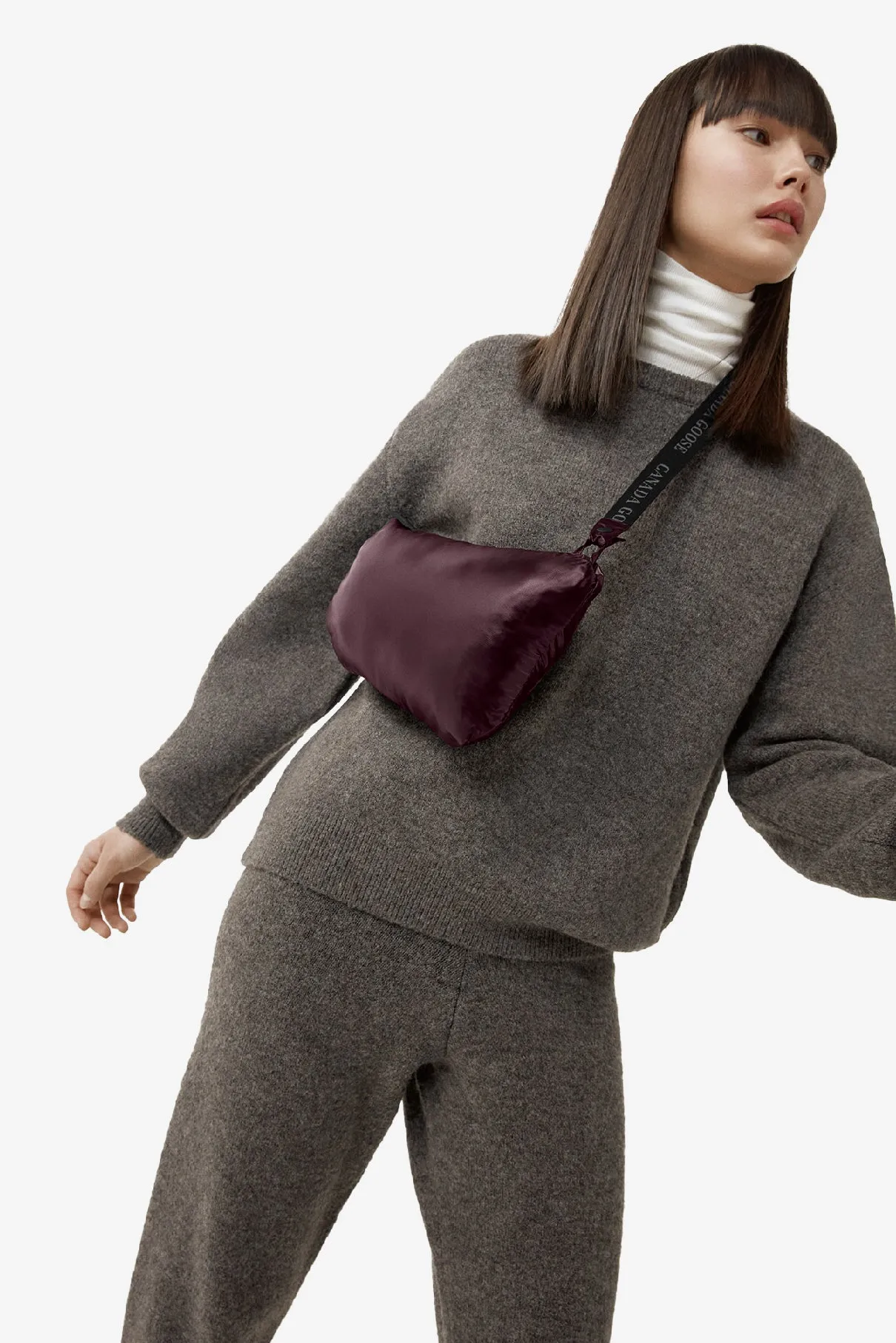Roxboro Hoody－Black/Bordeaux