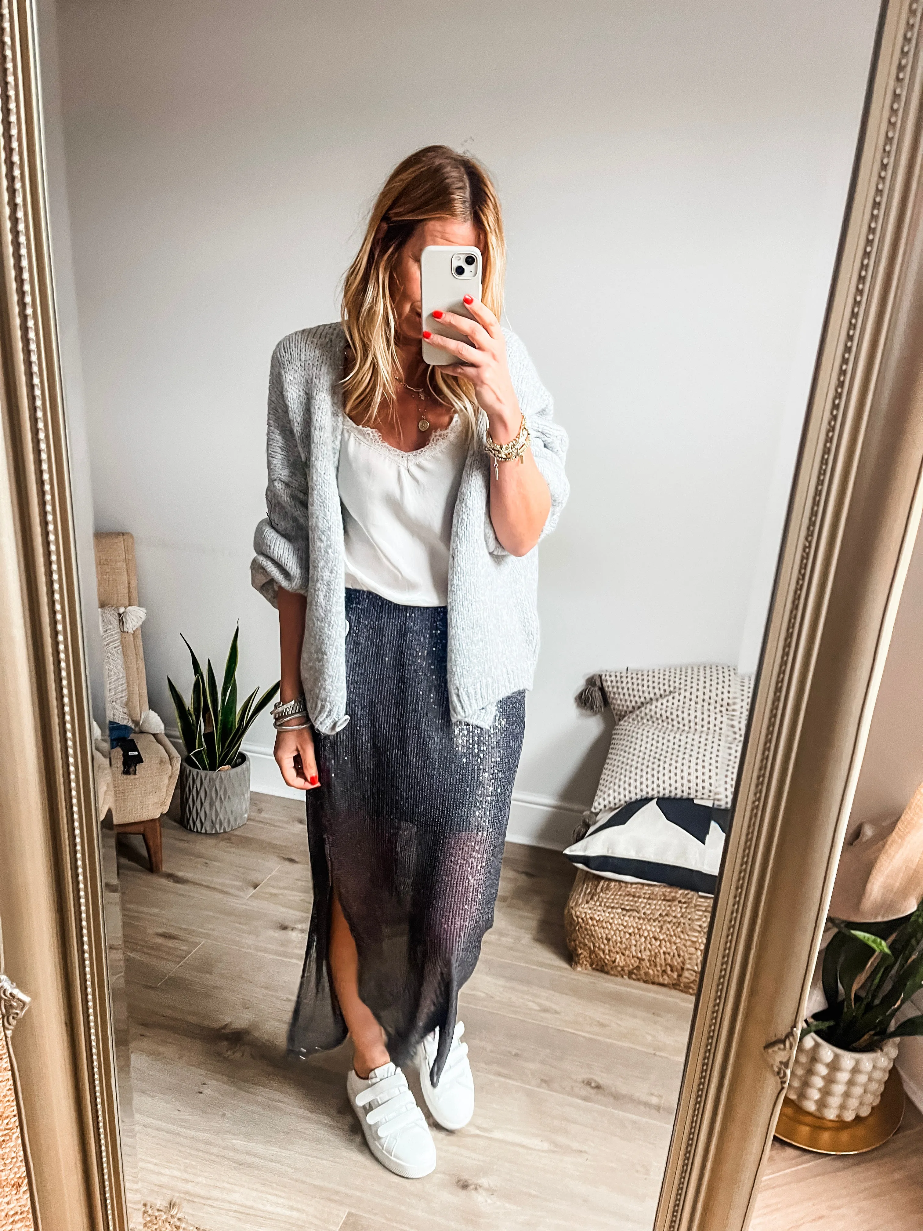 Sequin Skirt
