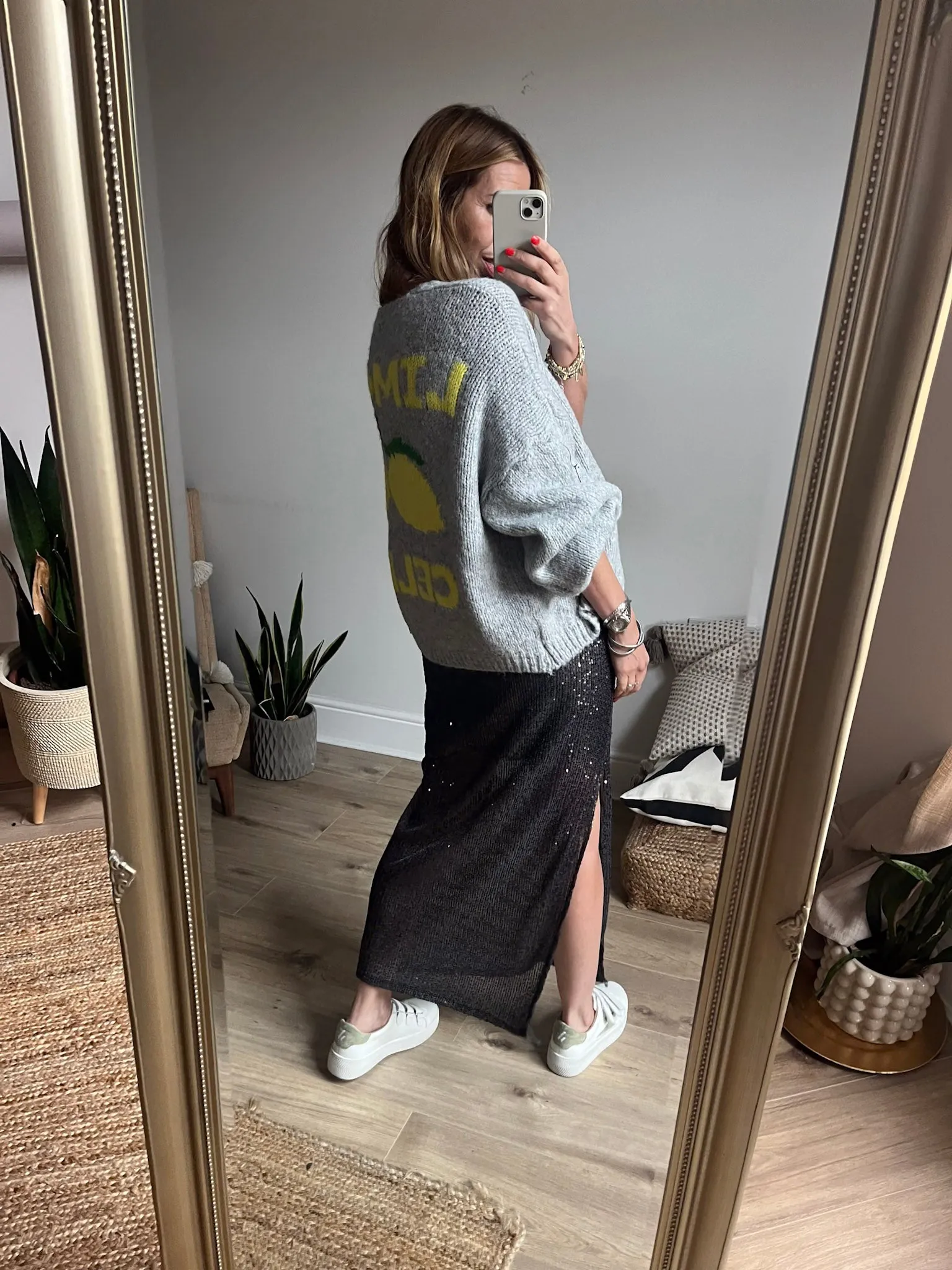 Sequin Skirt