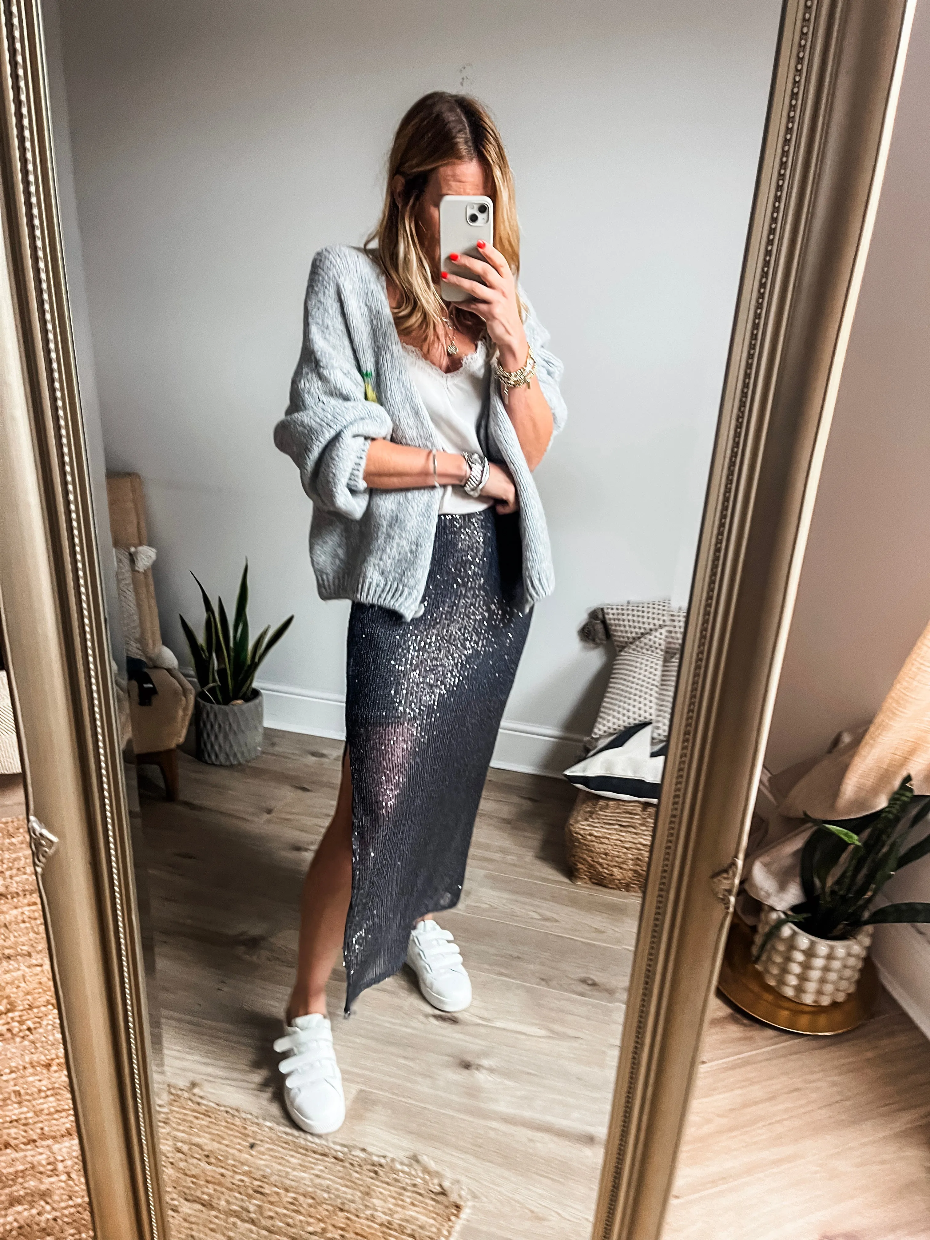 Sequin Skirt