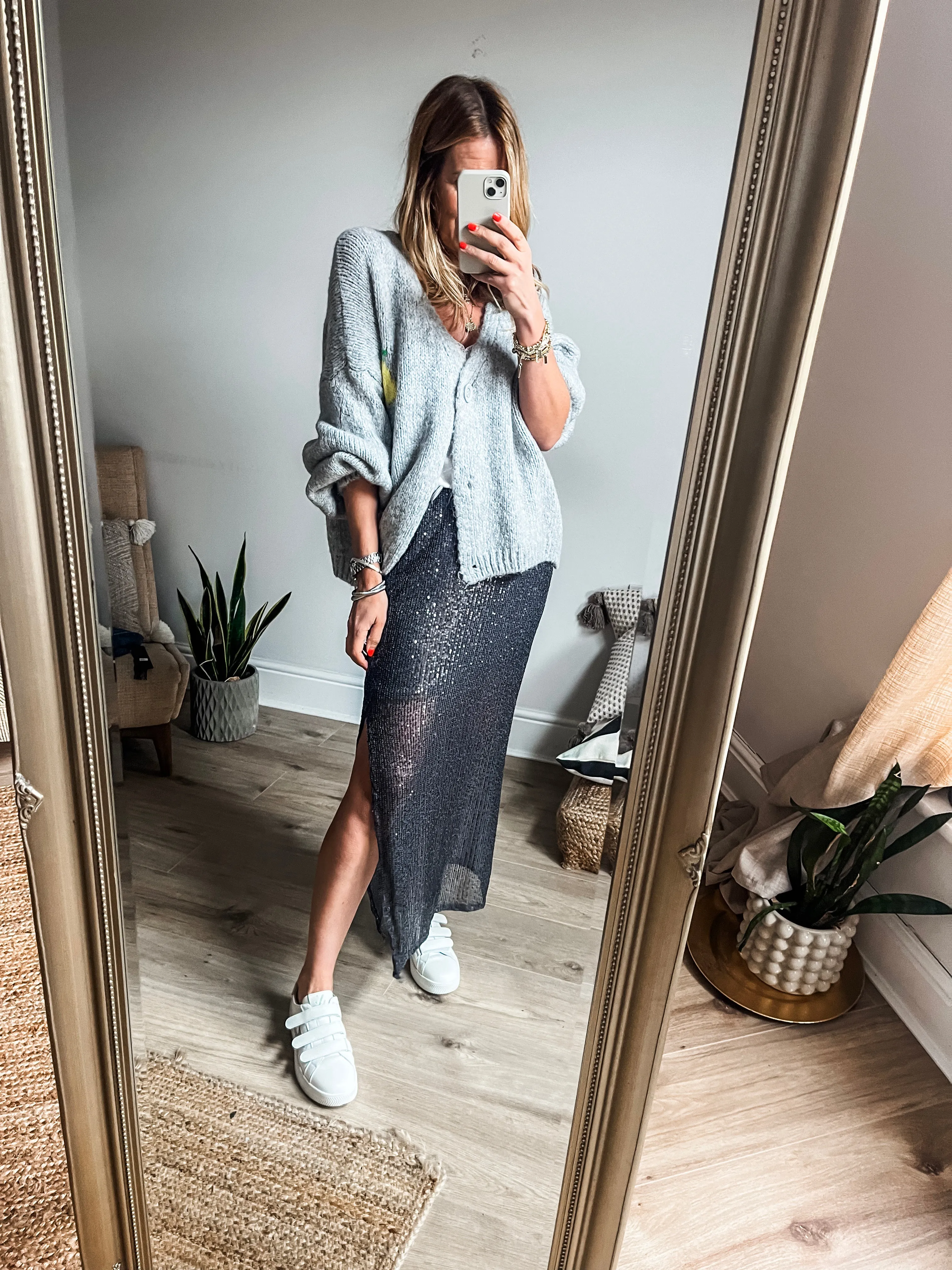 Sequin Skirt