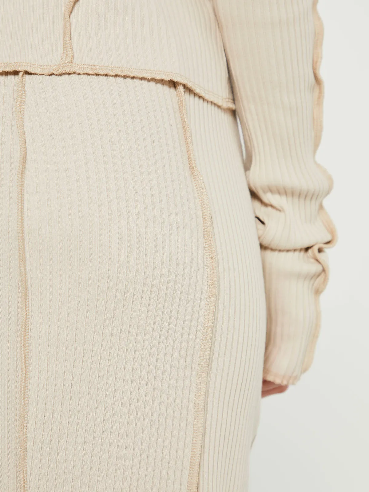 Shell Skirt in Cream