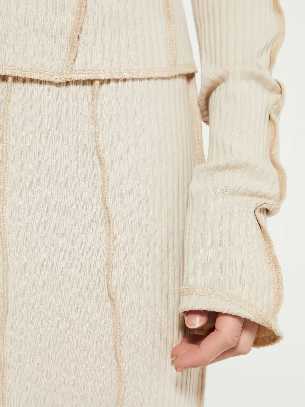 Shell Skirt in Cream