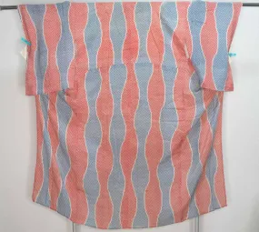 Shiny Kanoko (Deer Fawn) Juban - Kimono Underwear - Japanese Chimono Ropa Interior Silk Lightweight