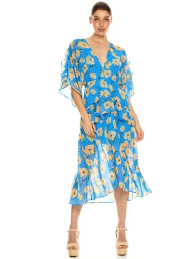 SICIILY SWAY MIDI DRESS