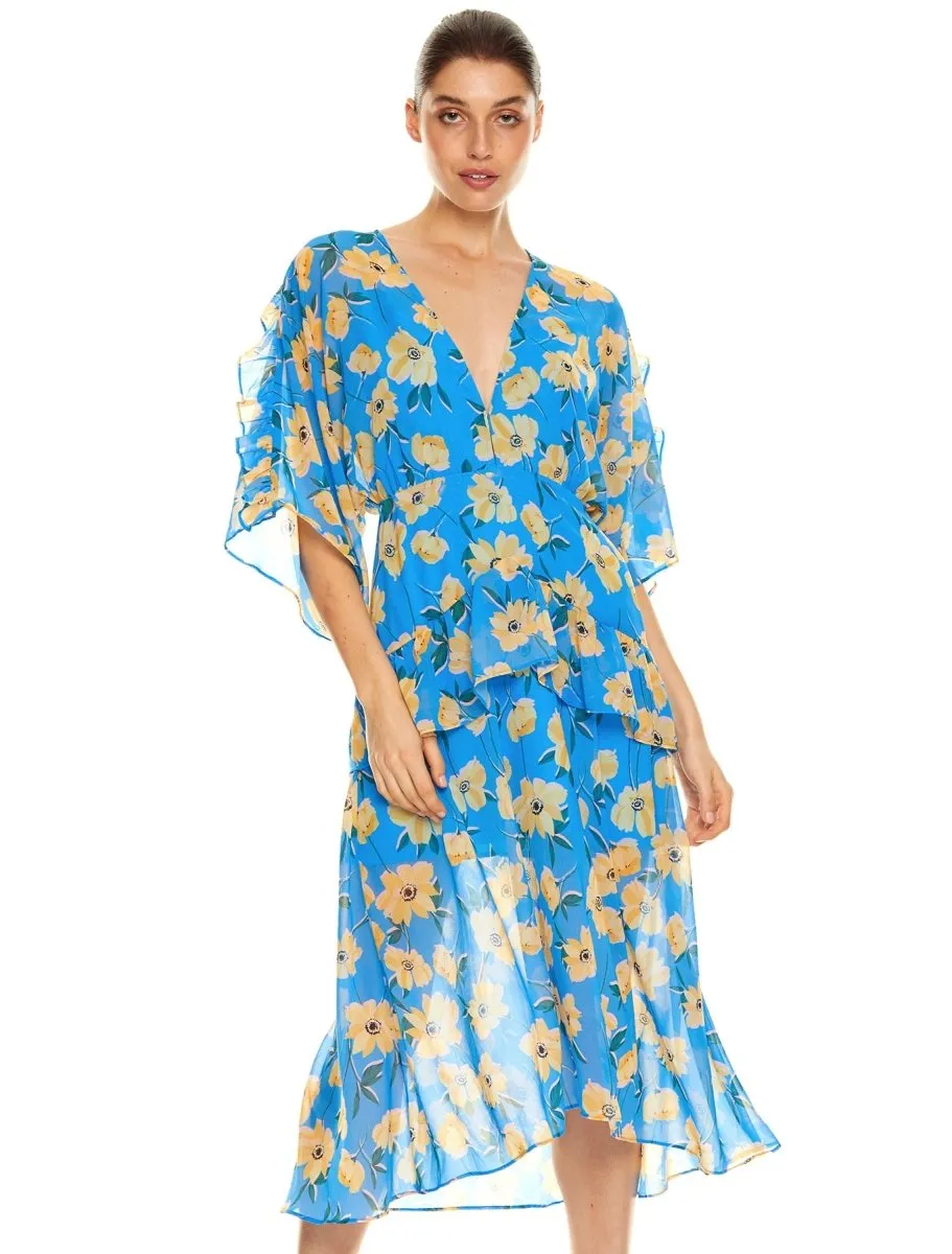 SICIILY SWAY MIDI DRESS