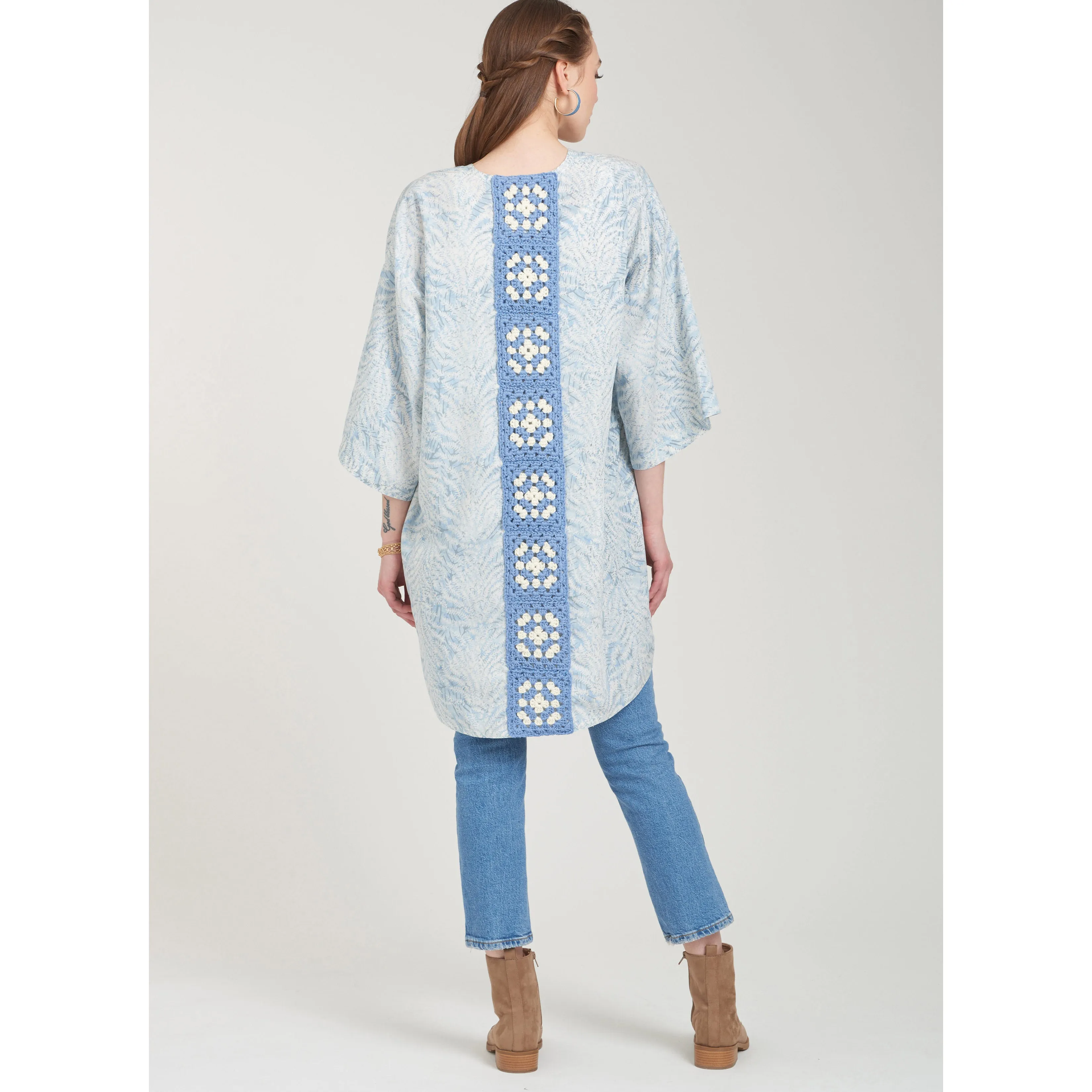 Simplicity Pattern S9633A Misses' Cropped Top Jacket & Bag