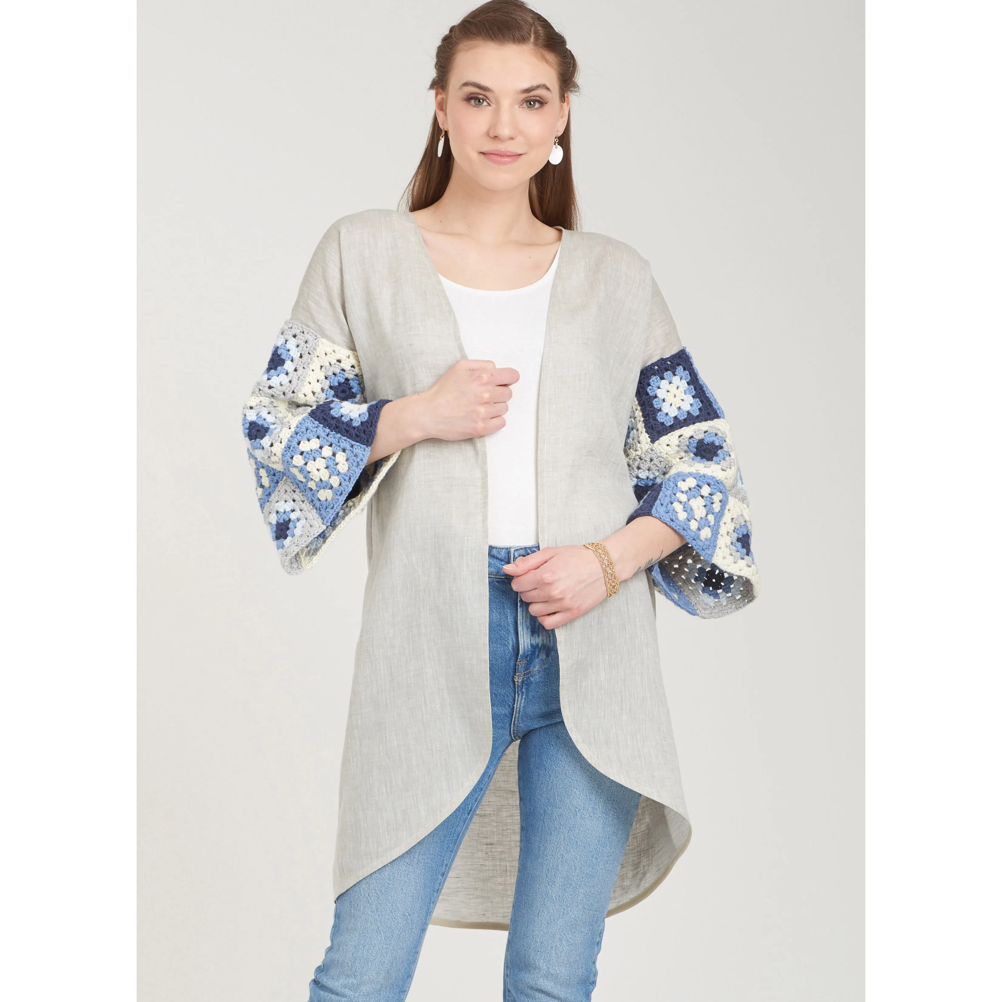 Simplicity Pattern S9633A Misses' Cropped Top Jacket & Bag