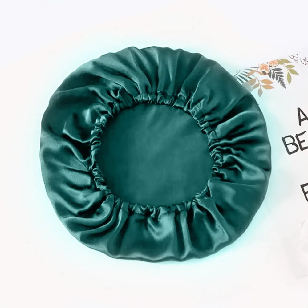 Single Layer Silk Bonnet - Solid Color