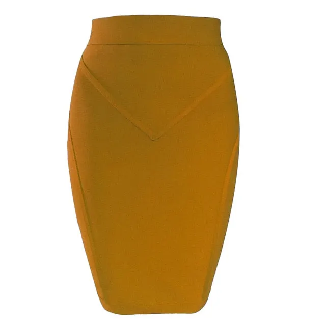 Sleek Bandage Skirt