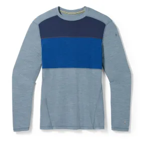 SmartWool Men's Classic Thermal Merino Baselayer Colorblock Crew