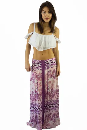Somedays Lovin Sudden Sky Maxi Skirt Floral