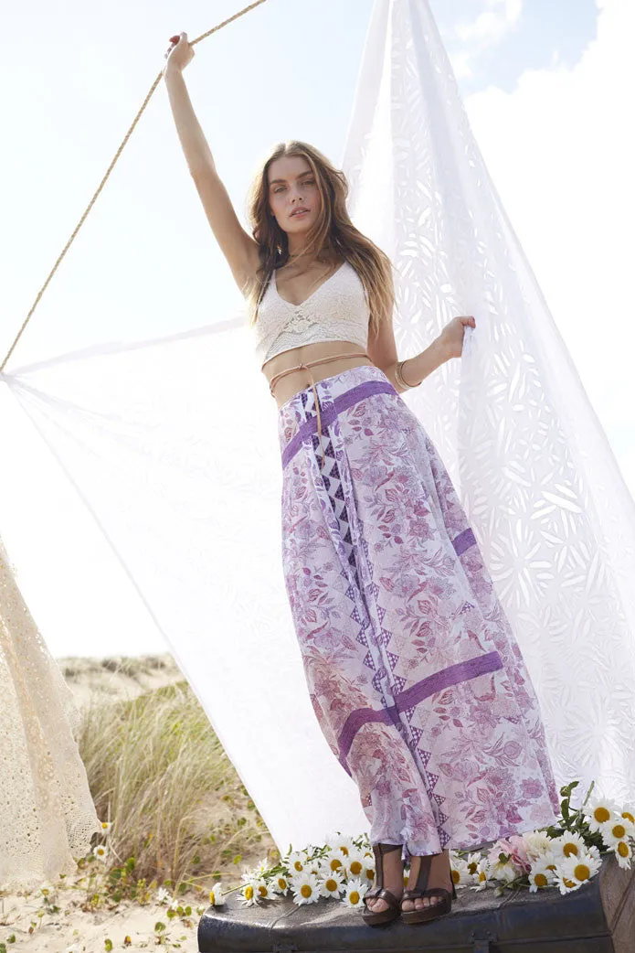 Somedays Lovin Sudden Sky Maxi Skirt Floral