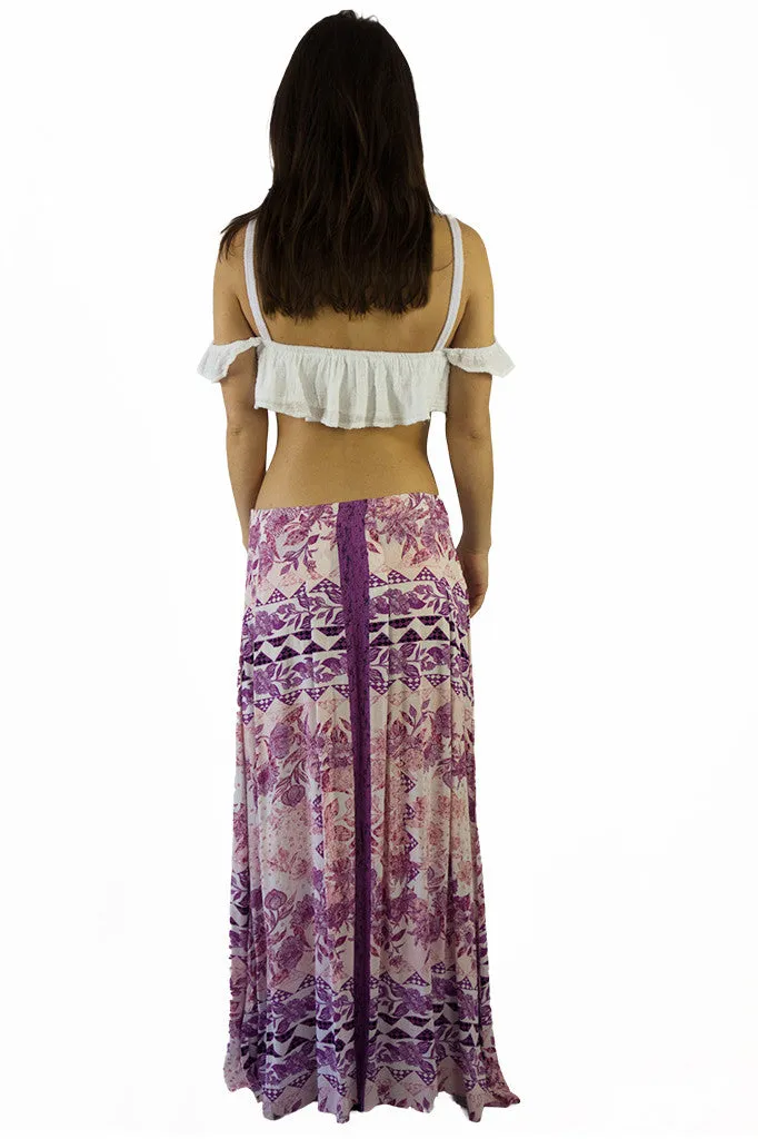 Somedays Lovin Sudden Sky Maxi Skirt Floral