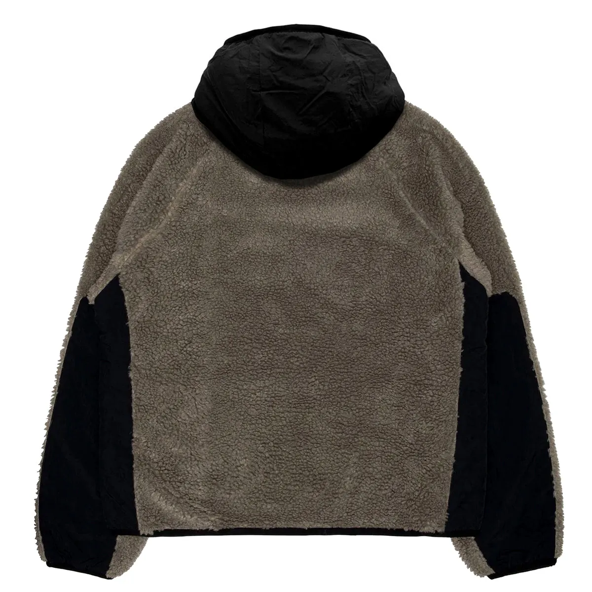 STÜSSY Sherpa Paneled Hooded Jacket