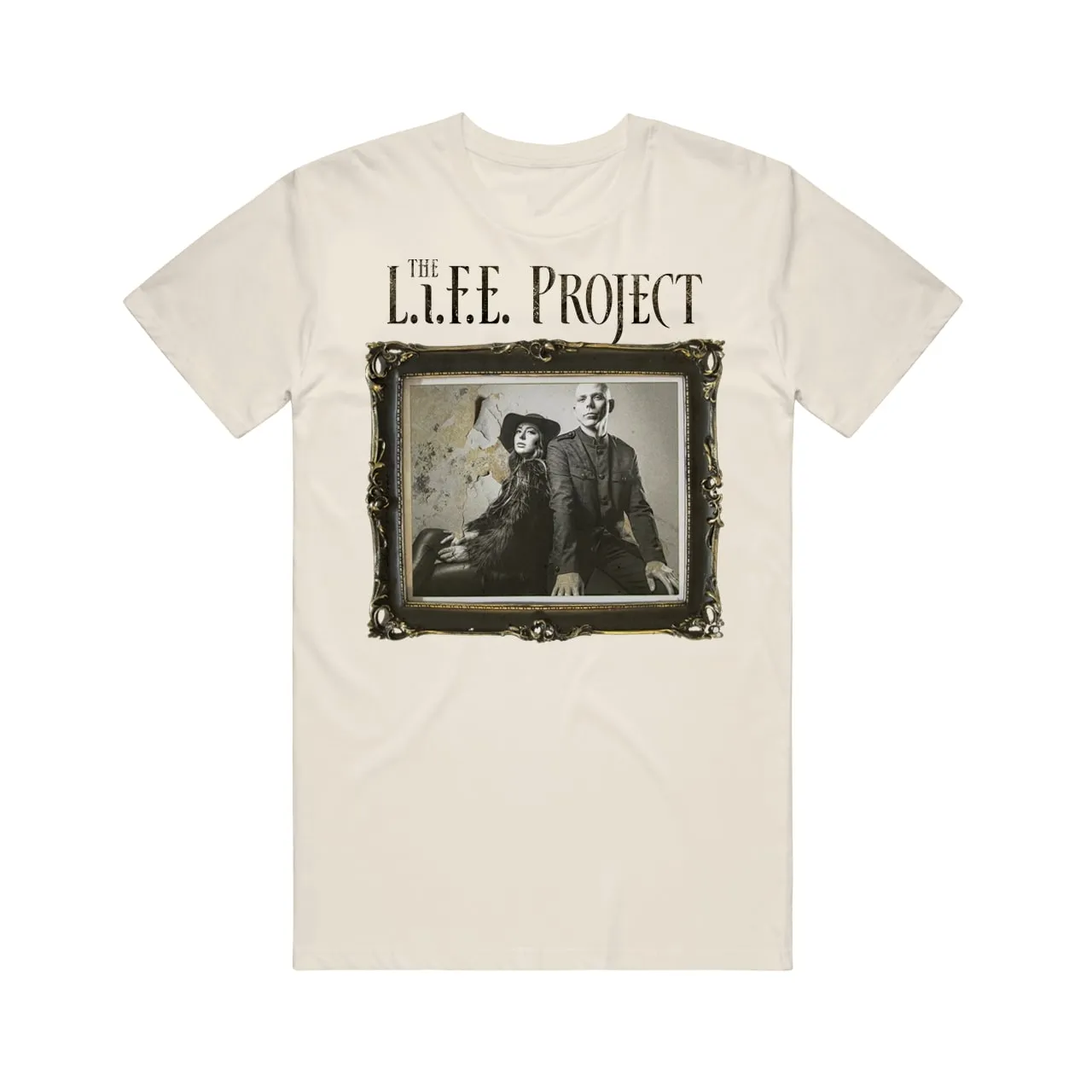 The Life Project Album Art Natural Tee