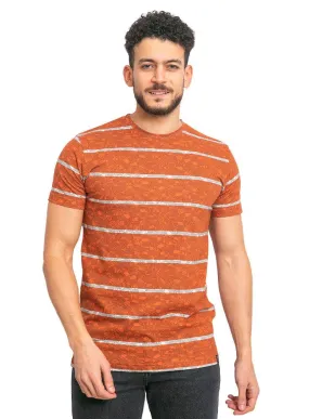 Tiger Striped Round T-shirt