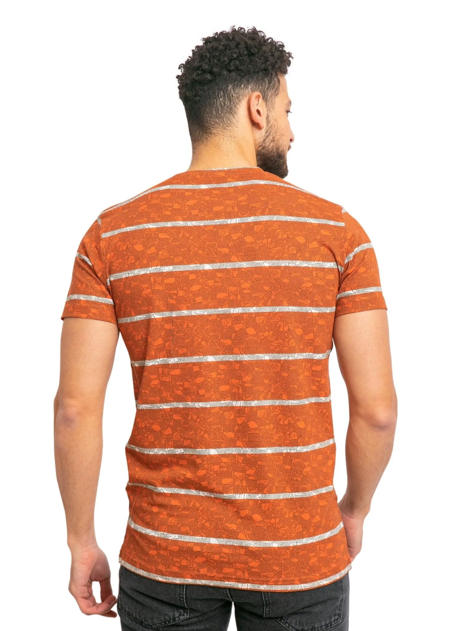Tiger Striped Round T-shirt