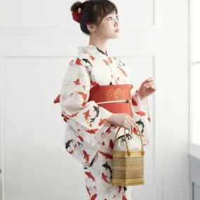 Traditional Kimono Koi Fish