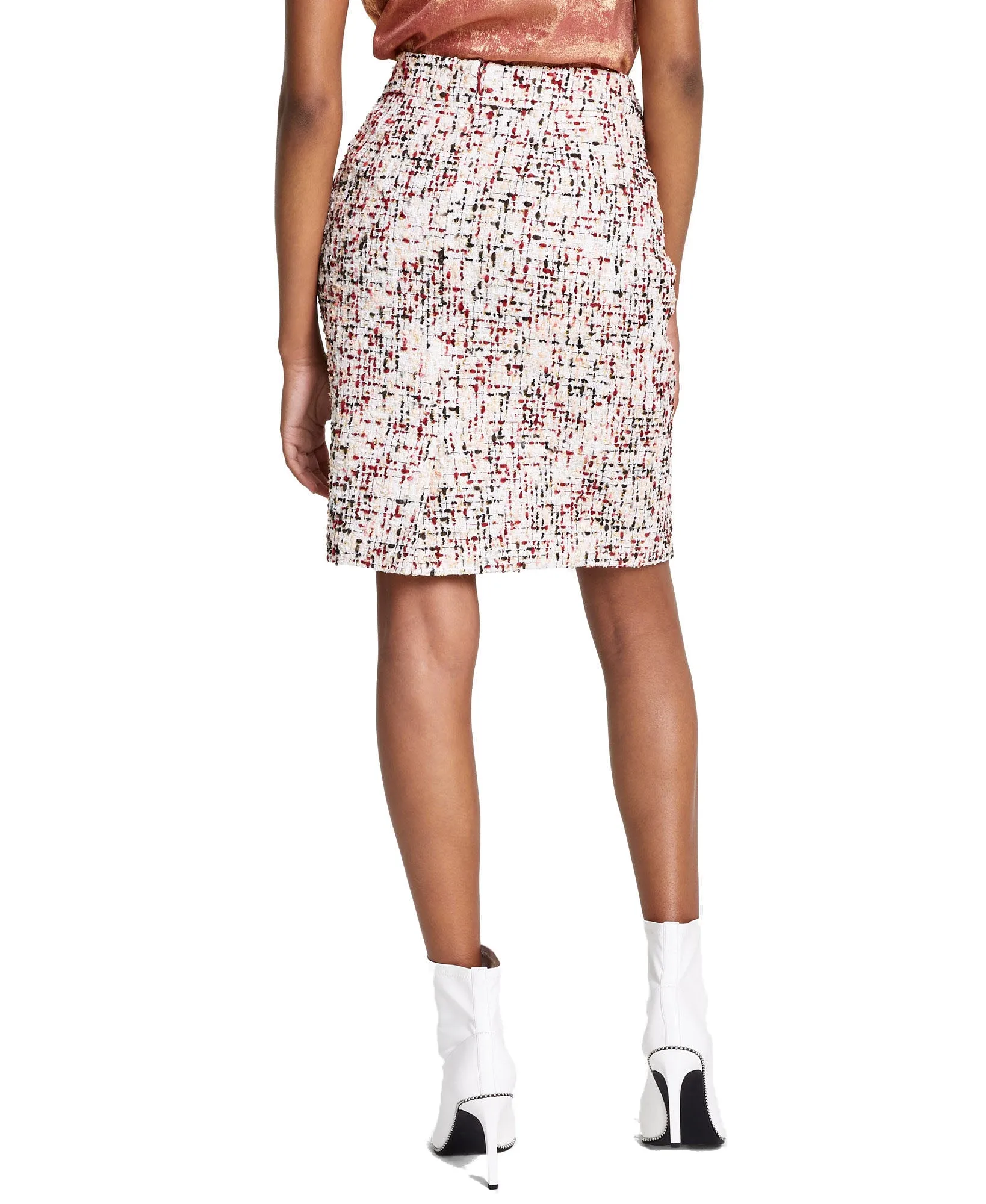 Tweed Pencil Skirt