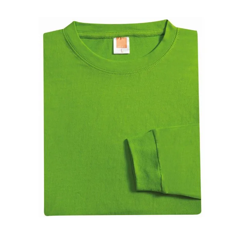 Unisex Round Neck Long Sleeve T-shirt