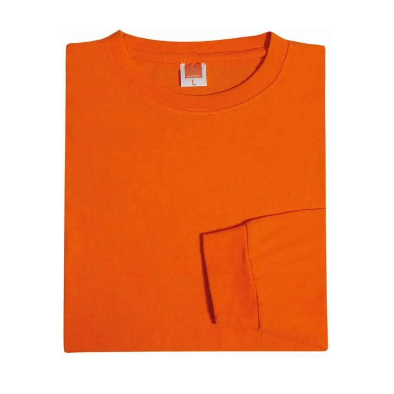 Unisex Round Neck Long Sleeve T-shirt