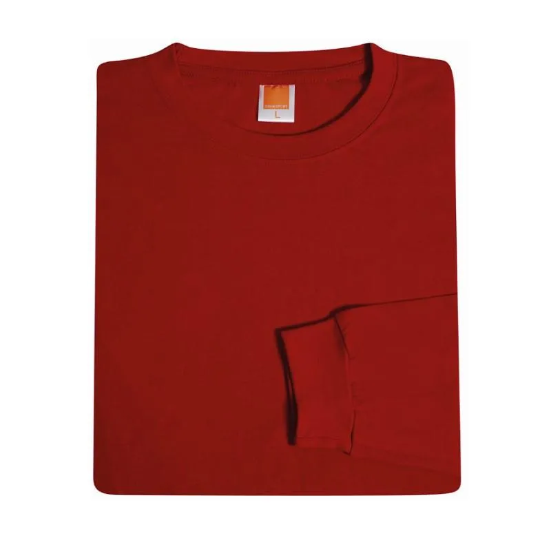 Unisex Round Neck Long Sleeve T-shirt