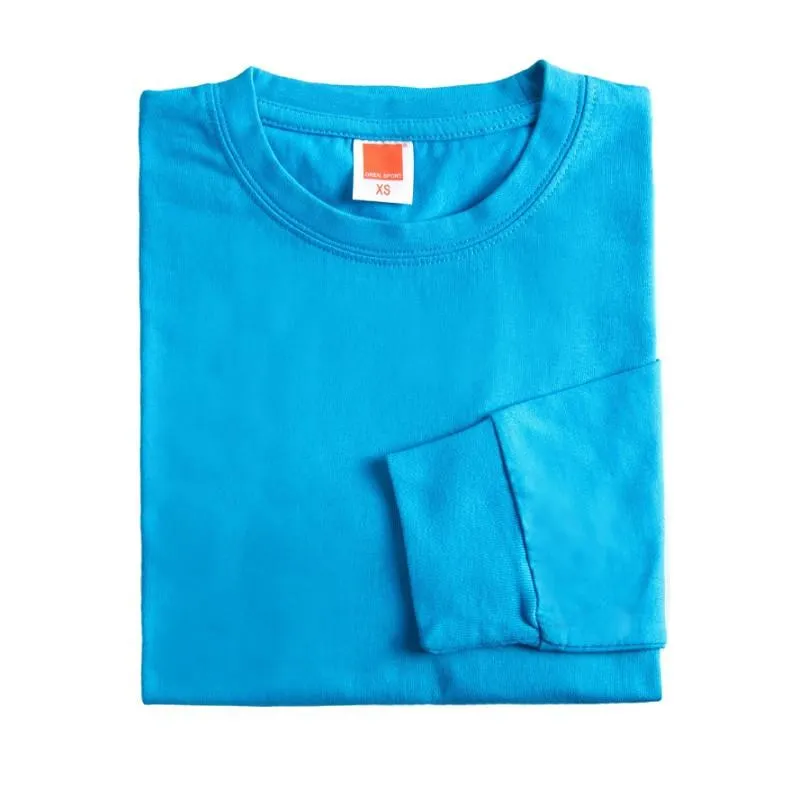 Unisex Round Neck Long Sleeve T-shirt