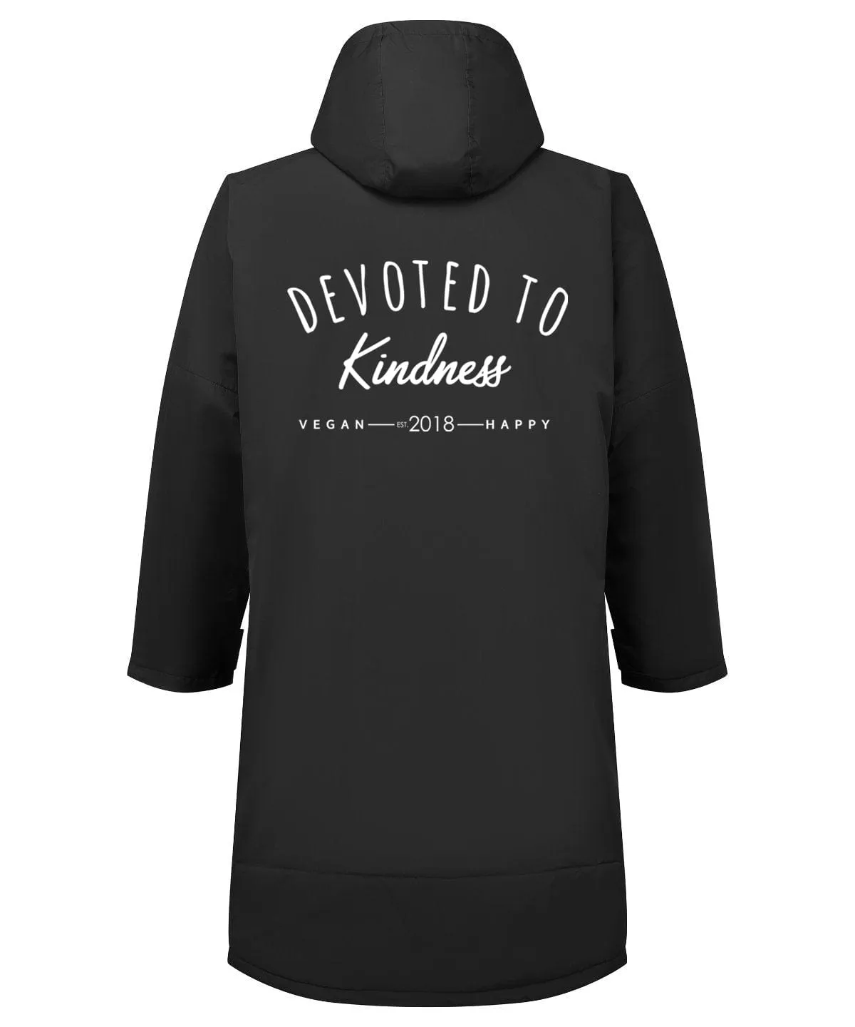 Vegan Happy Unisex TriDri® Waterproof Changing Robe | Multiple Colours