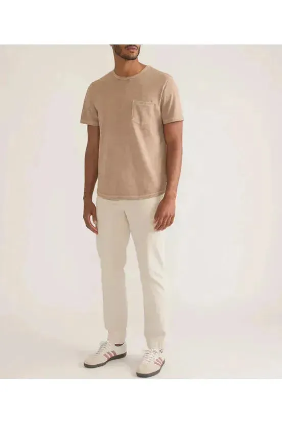 Vintage Heavy Slub Pocket Tee - Taupe