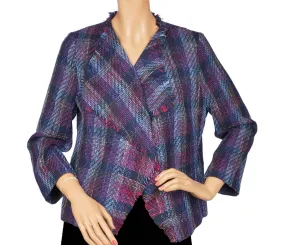 Vintage Karl Lagerfeld Paris Tweed Jacket Ladies Size S M
