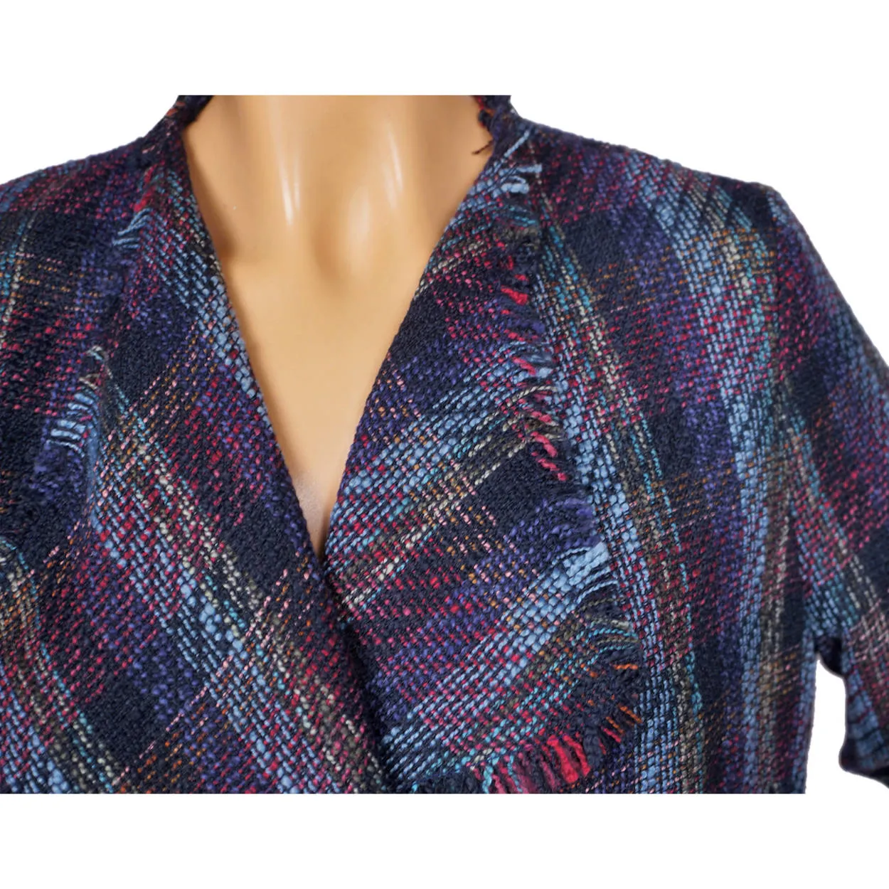 Vintage Karl Lagerfeld Paris Tweed Jacket Ladies Size S M